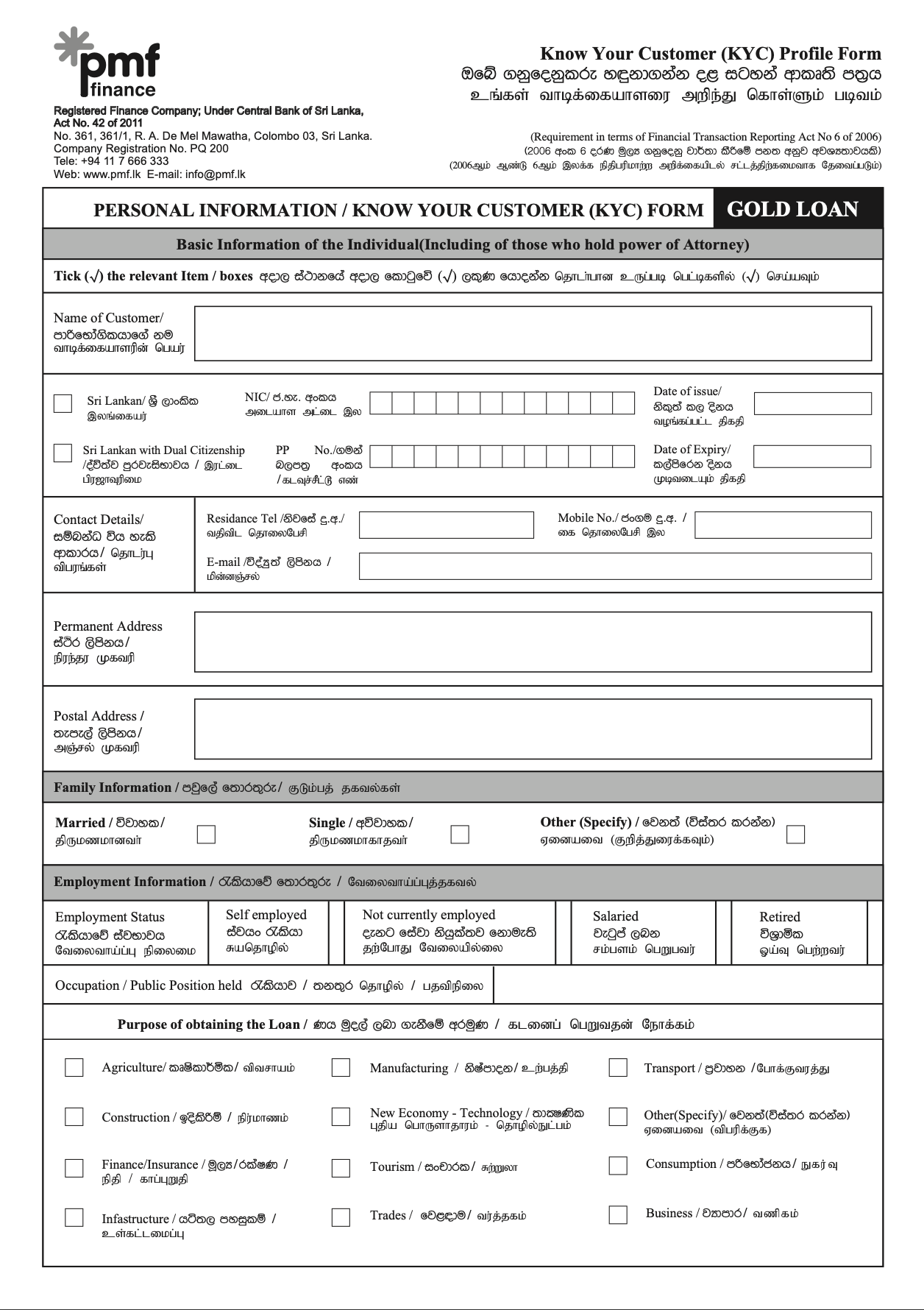 Customer Awareness Reports